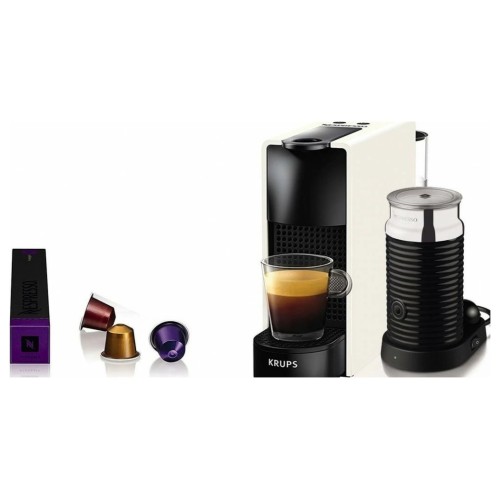 ΚΑΦΕΤΙΕΡΑ ΕΣΠΡΕΣΣΟ KRUPS XN1111V NESPRESSO ESSENZA MINI ΛΕΥΚΗ 1300W AEROCCINO ΜΕ ΔΩΡΟ 50 ΚΑΨΟΥΛΕΣ Ή ΕΠΙΣΤΡΟΦΗ 100,00€
